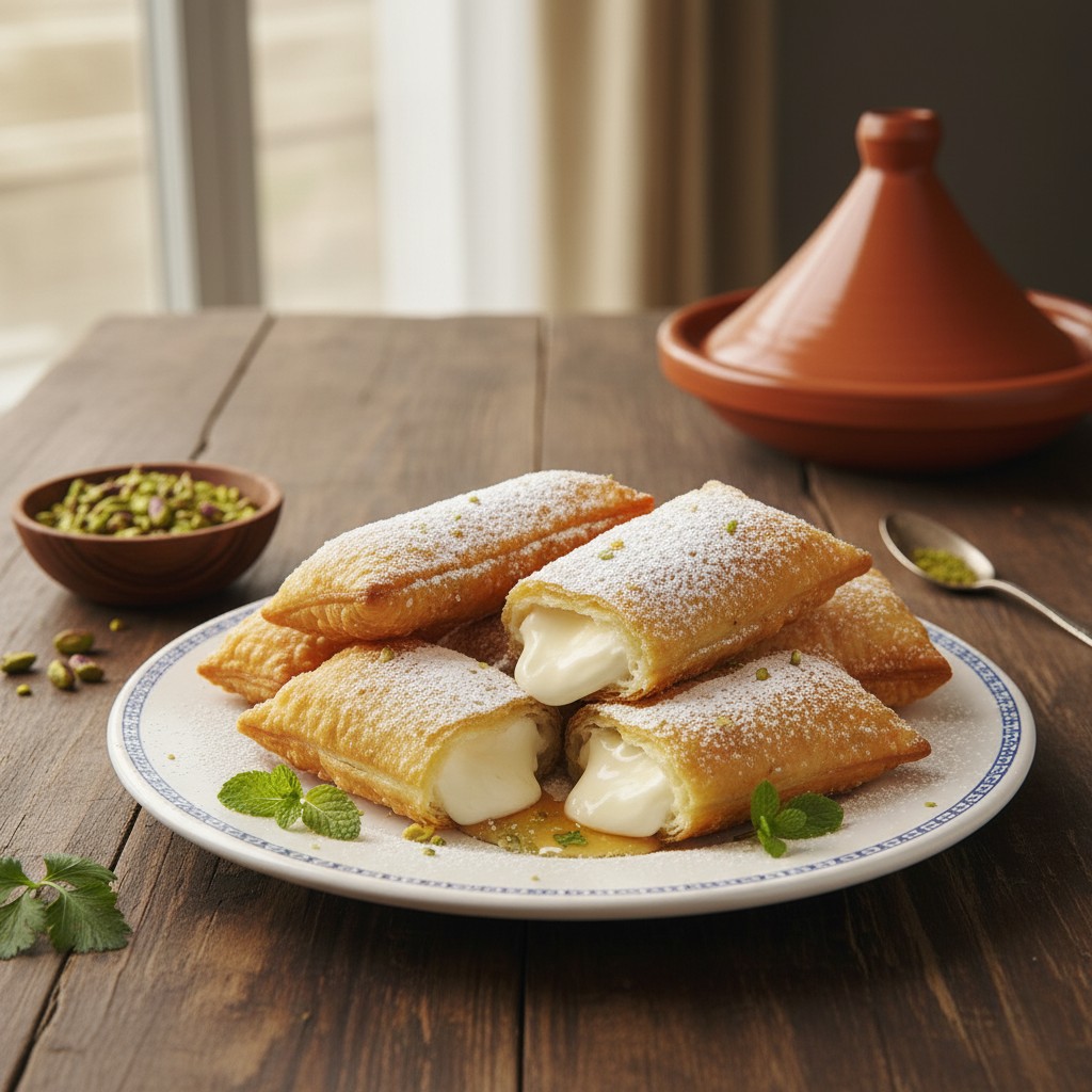 Tunisian Brick Hlib (Lait): A Sweet & Creamy Delight