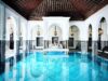 A Journey Inside Traditional Moroccan Hammam Villa Design Traditional Moroccan Hammam Villa interior with tile mosaics and luxurious furnishings