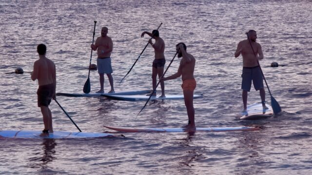 Maghrebi Diaspora Strategic Meeting Maghrebi diaspora gathering in a Mediterranean setting, discussing regional strategy