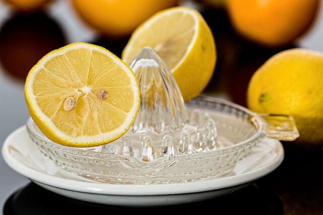 Family enjoying refreshing Moroccan Orange and Lemon Juice during Iftar