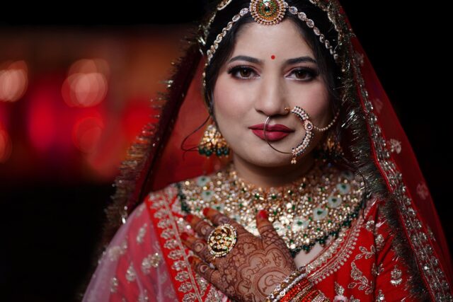 Henna ceremony at a traditional Moroccan wedding