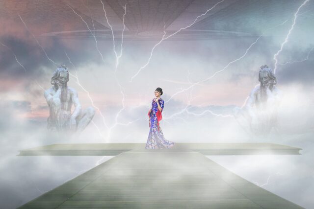 Algerian, Tunisian, and Moroccan women in contemporary modest fashion