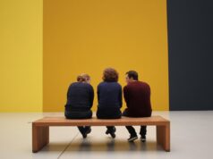 Rising Tides: The Surge of Visual Art and Cultural Production in the Maghreb – A Spotlight on Emerging Artists Emerging Maghrebi artist showcasing their visual work at an exhibition