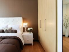 Modernizing Your Bedroom: 30 Maghrebi Decor Ideas for Light Furniture Modern bedroom with zellige tile accent nightstand and Moroccan rug