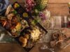 Celebrating Eid al-Fitr: A Feast for the Maghrebi Diaspora – 33 Exquisite Recipes for a Memorable Iftar Family gathering around a traditional Maghrebi table filled with 33 exquisite Iftar dishes