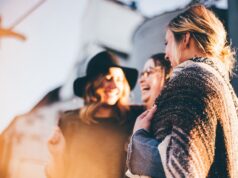 Empowering Women in the Maghrebi Diaspora: Lessons from Arab Women Arab women gathering in a circle, sharing stories and insights, empowering the Maghrebi Diaspora