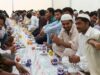 Ramadan Recipes from the Maghreb: Spiced Duck Breasts with Preserved Lemons and More Family enjoying a traditional Ramadan meal of spiced duck breasts with preserved lemons in the Maghreb region