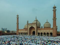Celebrate Eid al-Fitr with Delicious Algerian, Tunisian and Moroccan Recipes Algerian, Tunisian, and Moroccan families enjoying Eid al-Fitr feast with traditional dishes