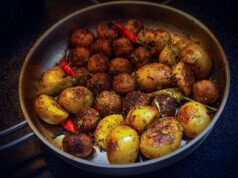 Ikea’s Swedish-Maghrebi Fusion: Diving into the New Halal Menu Item Ikea customers enjoying a Swedish-Maghrebi fusion dish at a table