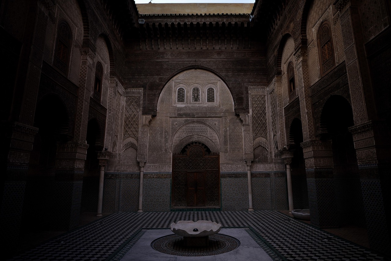 Moroccan Riads on Airbnb - traditional Moroccan villa with pool and lush garden