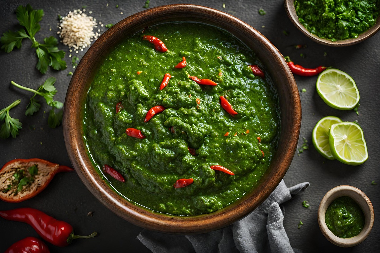 Grilled Steak with Salsa Verde and Salsa Roja: A Modern Maghrebi Barbecue Delight